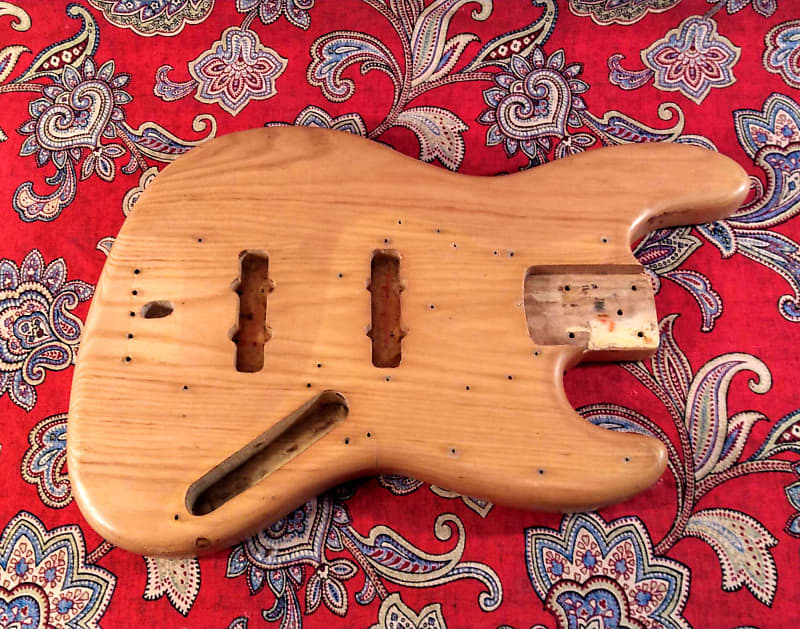 人気商品は VINTAGE 1972-73 FENDER JAZZ BASS ASH BODY - STRIPPED NATURAL ベース