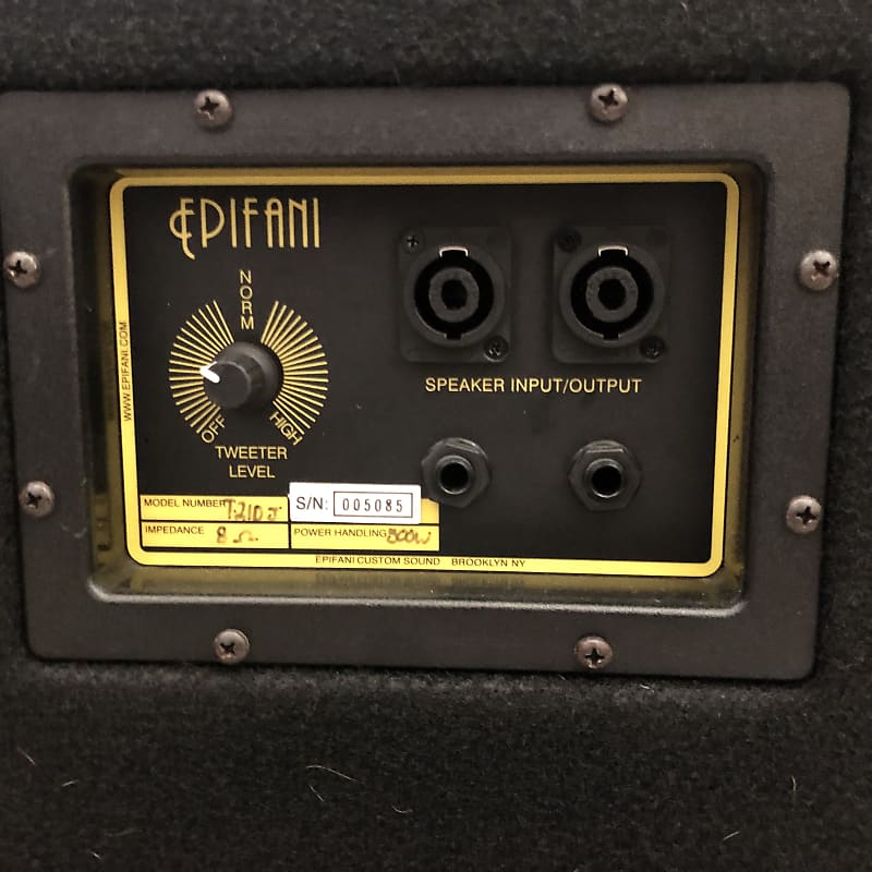 Epifani UL 210 Series 2 bass cabinet MintCondition | Reverb