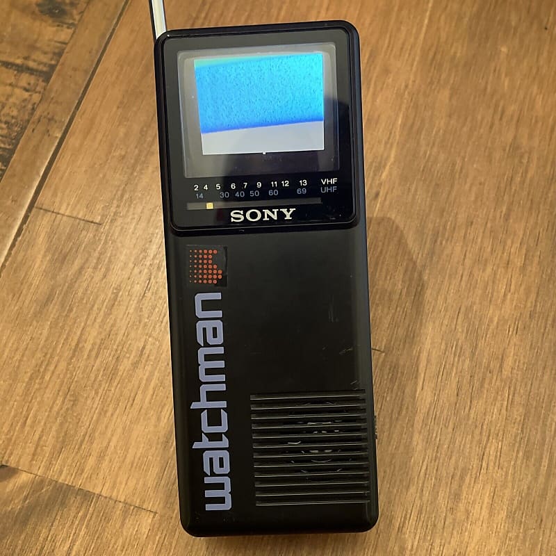 Sony Watchman FD-2A Handheld Portable TV VHF UHF | Reverb