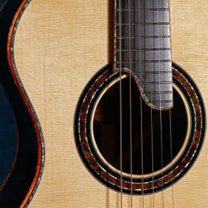 Hatcher Pina (parlor/00 size) acoustic guitar 2015 image 4