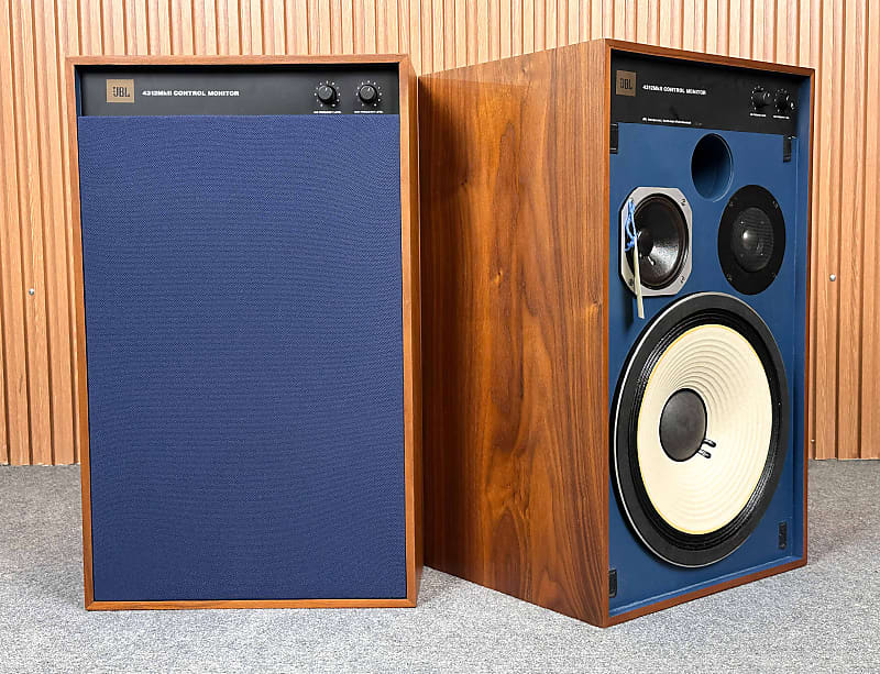 OUTSTANDING JBL 4312MKII MONITORS PAIR OF SPEAKERS  – 1-YEAR WARRANTY  			