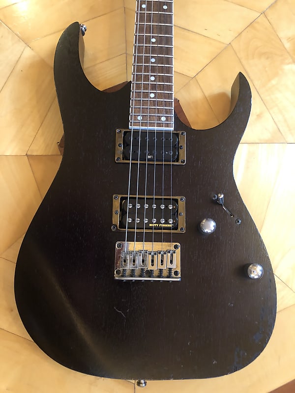 IBANEZ RG321 HM ELECTRIC GUITAR in WEATHERED BLACK | Reverb