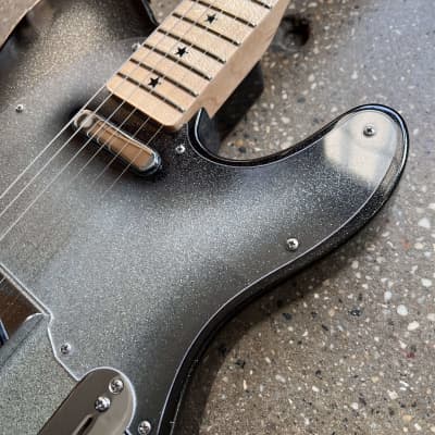 Fender Custom Shop Founders Design Alan Hamel Telecaster 2017 - Black Sparkle NOS image 6