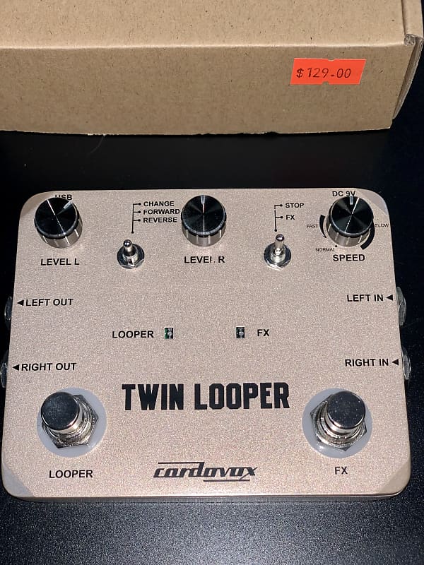 Cardovox Twin Looper Pedal 2023 Reverb