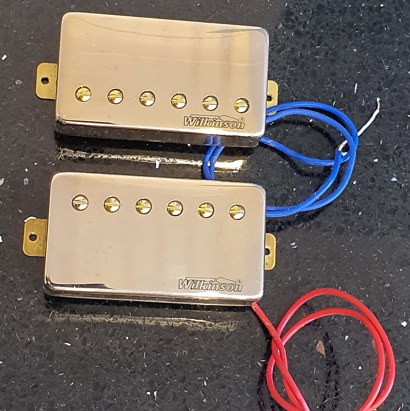 Wilkinson MWVC ceramic humbucker pickups Reverb UK