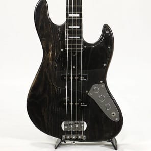 【送料無料】Bacchus WL4FS-ASH Black Bacchus WL-4 Jazz Bass Electric Guitar Ash Body Ebony