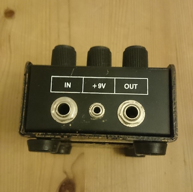 Vintage ProCo RAT 1986 Blackface small box overdrive distortion, Motorola  LM308N chip
