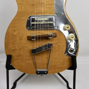 Teisco vintage J-3 1960 guitar and Teisco amp image 3