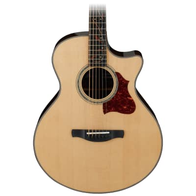 Ibanez AE255BT Natural Acoustic Electric Guitar Reverb
