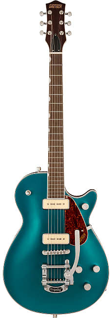 Gretsch G5210T-P90 Electromatic Jet Two 90 Electric w/ Bigsby, Petrol Finish image 1