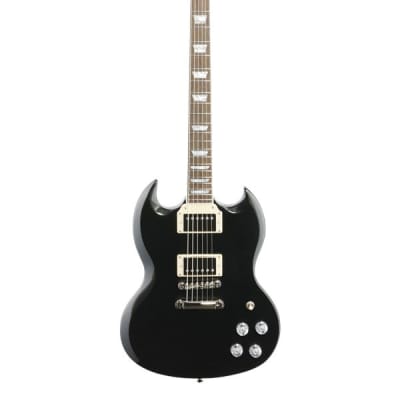 Epiphone SG Muse Electric Guitar Jet Black Metallic image 2