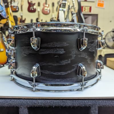 NEW! Premier Artist Series 7 X 13" Black Lacquer Birch Shell Snare Drum - Amazing Value! - Top Notch Tight Tone! image 5