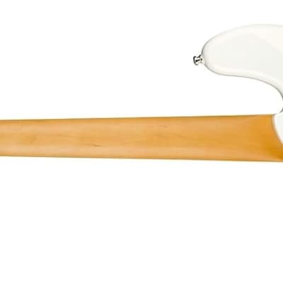 Fender American Ultra Jazz Bass, Arctic Pearl, Rosewood Fingerboard image 2