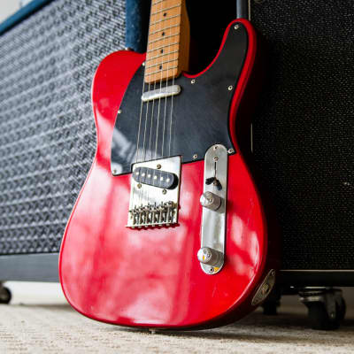 MAGNUM  GALAXY IV  1990'S  - RED TELECASTER image 7