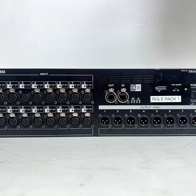 Yamaha SB168-ES Ether Sound 16in/8out Stage Box #03742 (One