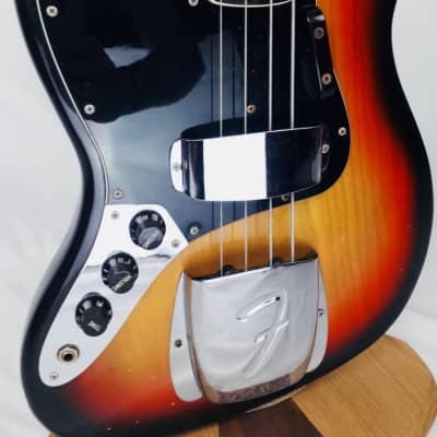 Fender Jazz Bass - Left Hand 1977, Sunburst, 100% original with Fender LH Case image 3