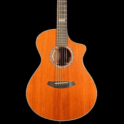 Breedlove Legacy Concert CE Acoustic-electric Guitar - Natural Sinker Redwood/East Indian Rosewood w/Case - Used image 2
