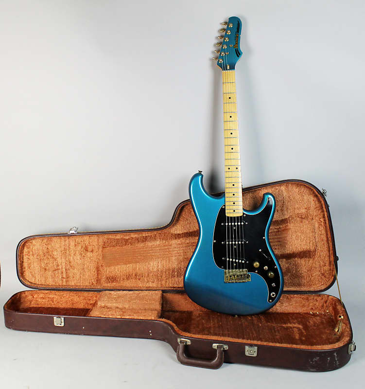 1981 Ibanez Blazer Series Custom Made Blue Electric Guitar | Reverb