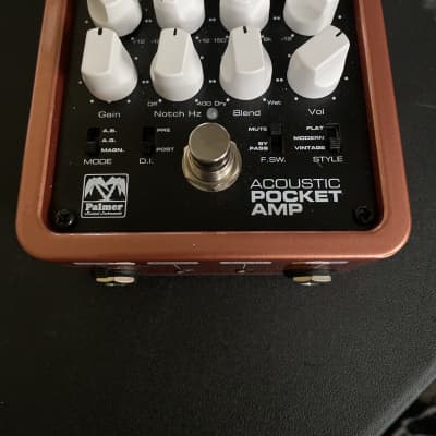 Reverb.com listing, price, conditions, and images for palmer-pocket-amp-bass