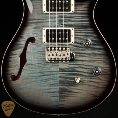 PRS CE 24 Semi Hollow - Faded Blue Smokeburst 2023 image 2