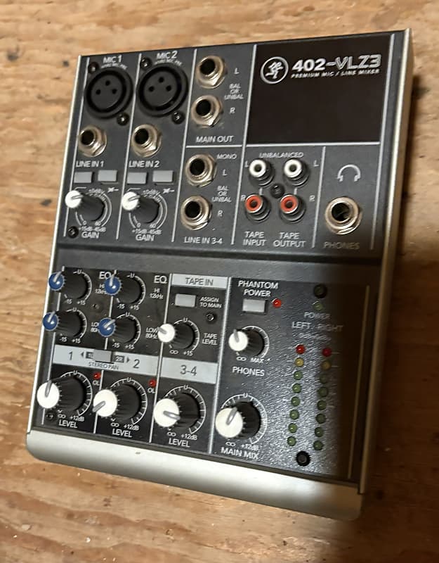 Mackie 402-VLZ3 4-Channel Mic / Line Mixer | Reverb
