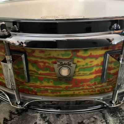 Ludwig 4x14” Classic Maple Custom Snare Drum Citrus Mod | Reverb