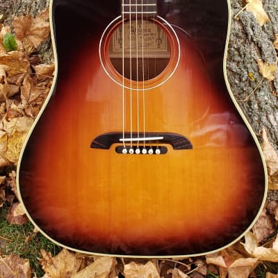 Alvarez Yairi  DY-40SB Acoustic Electric Guitar w/Hard Case image 1