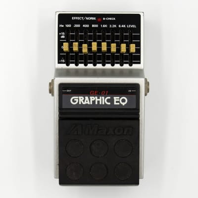 Maxon GE-01 グラフィックイコライザー Maxon GE-1 Graphic EQ | Reverb