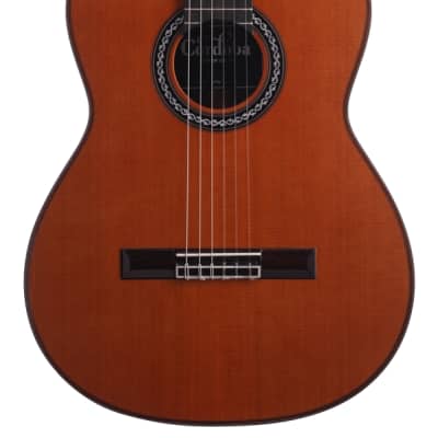 Cordoba Luthier C10 CD Nylon String Acoustic Guitar with Case Cedar Top image 3
