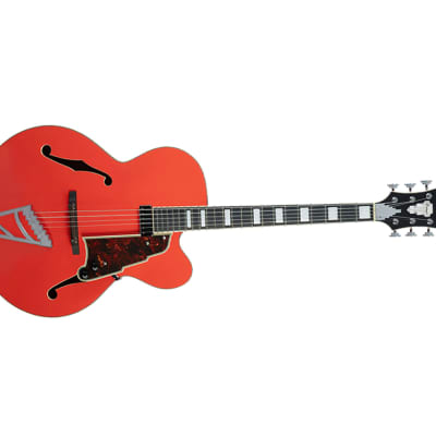 D'Angelico Premier EXL-1 Hollow Body - Fiesta Red image 4