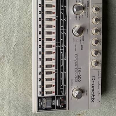 Roland TR-606 Drumatix 1980s - Silver