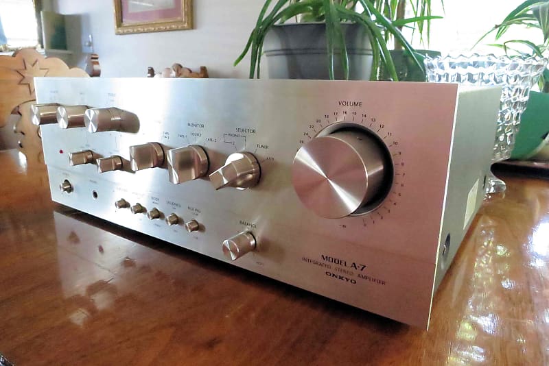 Onkyo A7 Integrated Stereo Amplifier - Totally restored