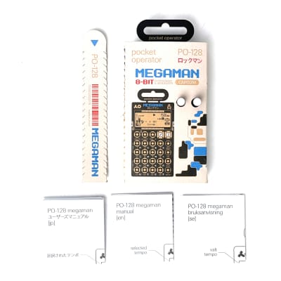 Teenage Engineering PO-128 Pocket Operator Mega Man | Reverb