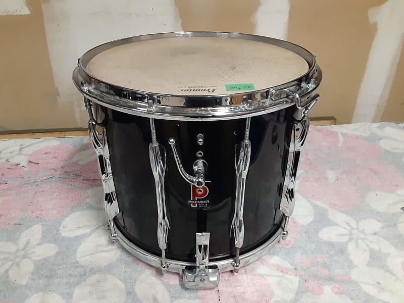 Premier Marching Snare 14x12" 1980s - Black image 1