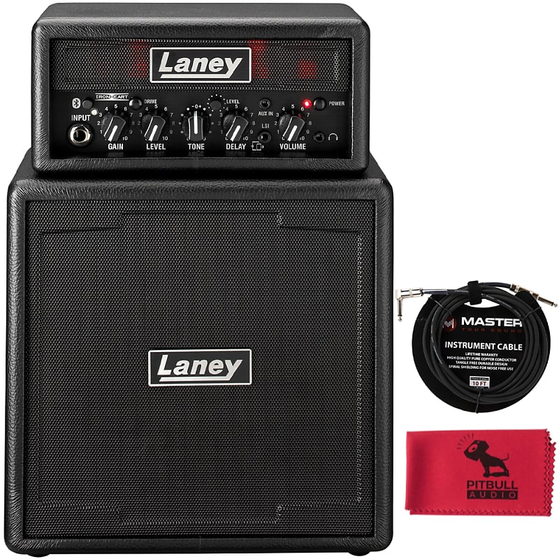 Laney MiniStack B Iron 4x3'' Battery-Powered Bluetooth Guitar | Reverb