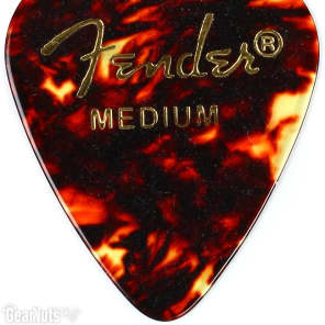 Fender 351 Shape Classic Celluloid Picks - Medium Shell 144-pack image 2