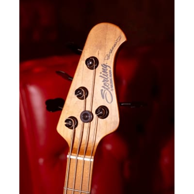 Sterling by Music Man Pete Wentz Artist Series StingRay Bass Guitar, Black image 5