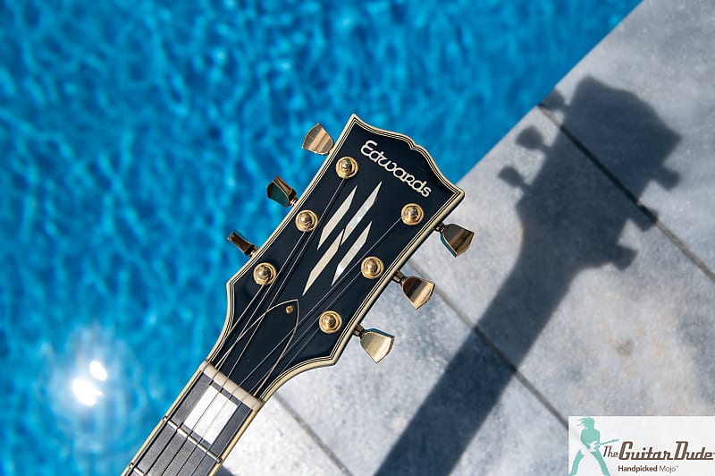 ジャンク　Edwards E-lp98 Edwards E-LP 98 LTS 2010 Cherry Sunburst MIJ Japan – Guitarzilla