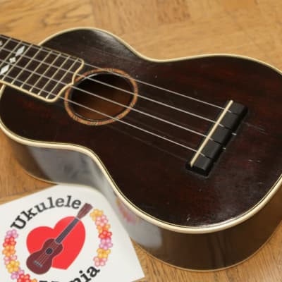 Gibson  1920's Style 3 Mahogany Soprano  Ukulele #3920 - Free World Shipping! image 1