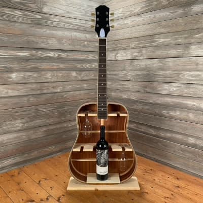 Franklin Guitar Works Custom Acoustic Guitar Wine Rack (#5) image 1