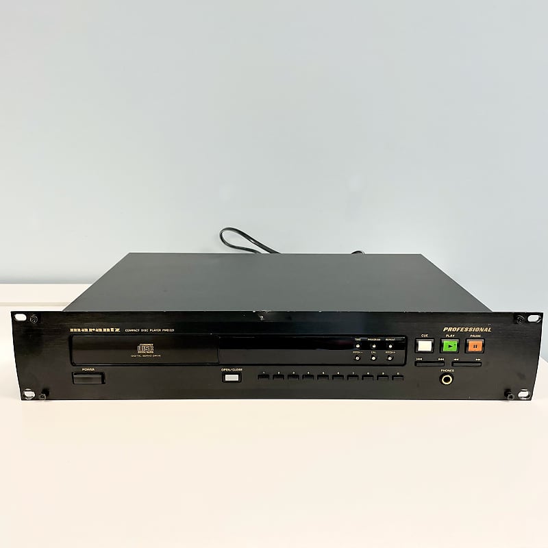 Marantz PMD321 Rackmount CD Player 2002 Black Reverb