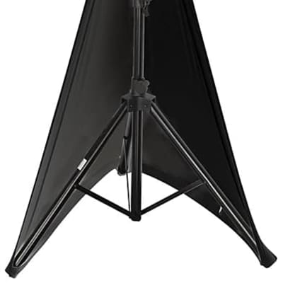 Gator Cases GPA-STAND-2-B | Stretchy Speaker Stand Cover (For 2 Sides, Black) image 4