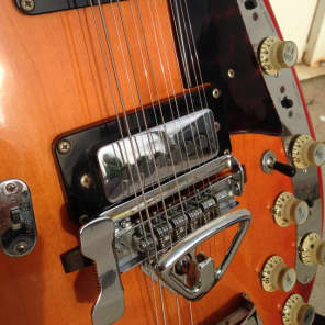 Vox  12-string  1960s Cherry sunburst image 3