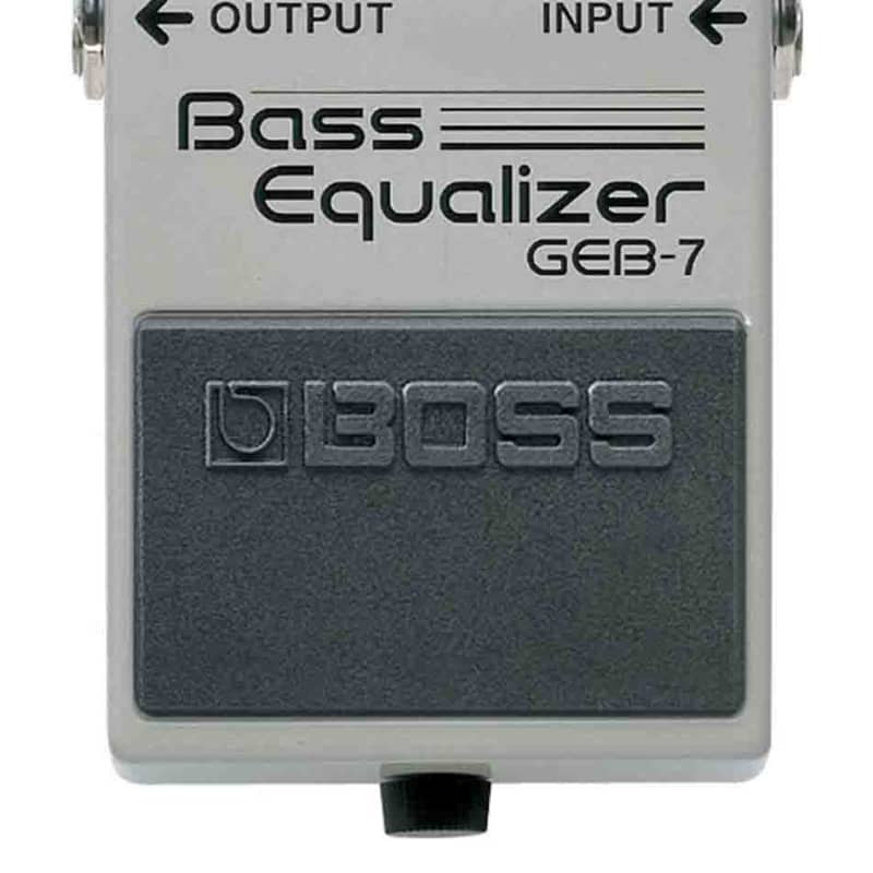 Boss GEB-7 Bass EQ Equalizer MIJ Made Japan Guitar Effects Pedal