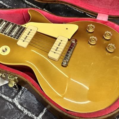 Gibson Les Paul Reissue 1954 P-90 VOS Dbl Gold New Unplayed Auth Dlr 8lb 8oz #074 image 8