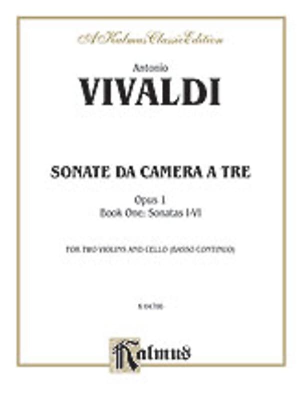 Sonata Da Camera A Tre Op 1 Bk 1 2 Vln Vc image 1