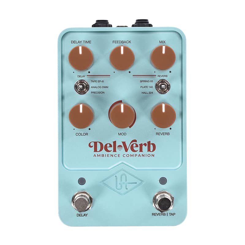 Universal Audio Del-Verb Ambience Companion Pedal | Reverb