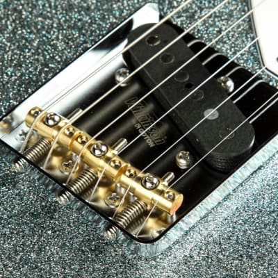 Suhr Eddie's Guitars Exclusive Custom Classic T Roasted - Ice Blue Sparkle image 15