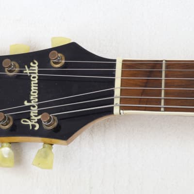 Vintage 1943 GRETSCH Synchromatic 160 Acoustic Archtop w/Cat's Eye F-Holes, Natural Finish image 9