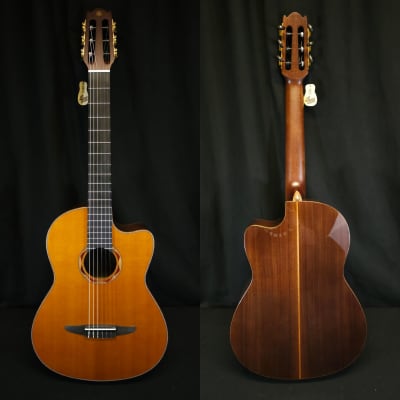 Yamaha NCX3C Nylon String Acoustic Electric Classical Guitar w/Reinforced Carry Bag image 2